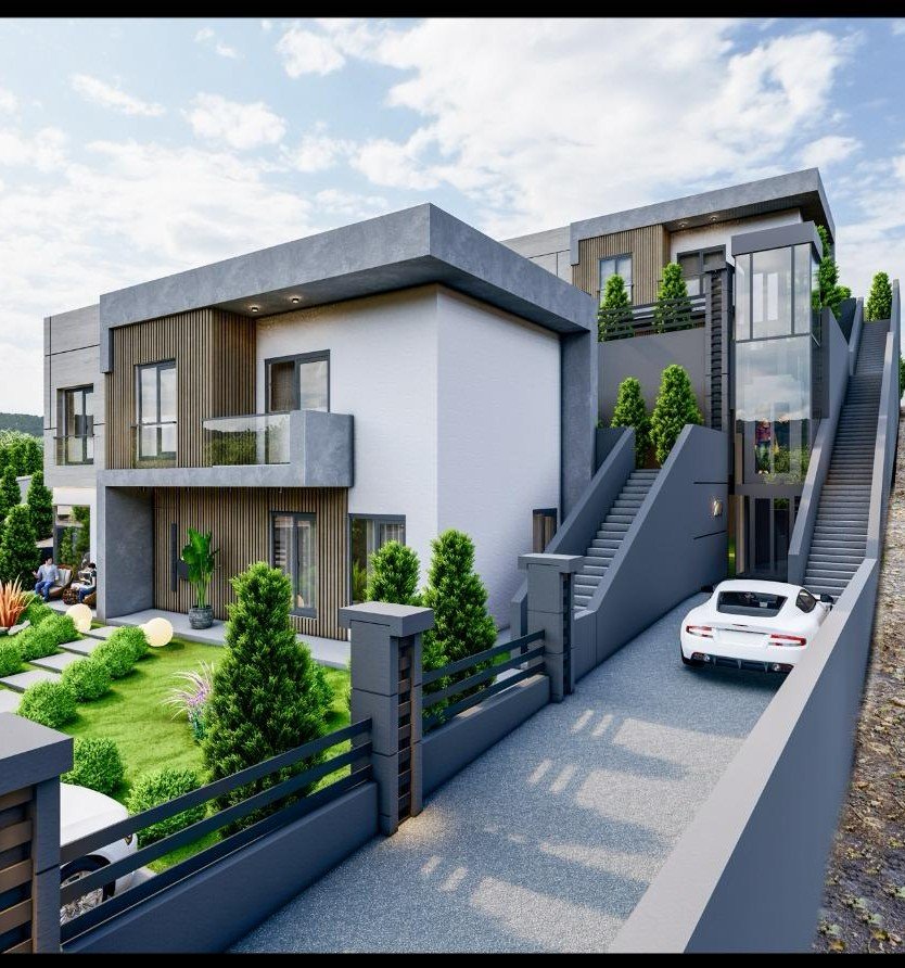 ÇAY BAĞLARI İKİ VİLLA PROJESİ